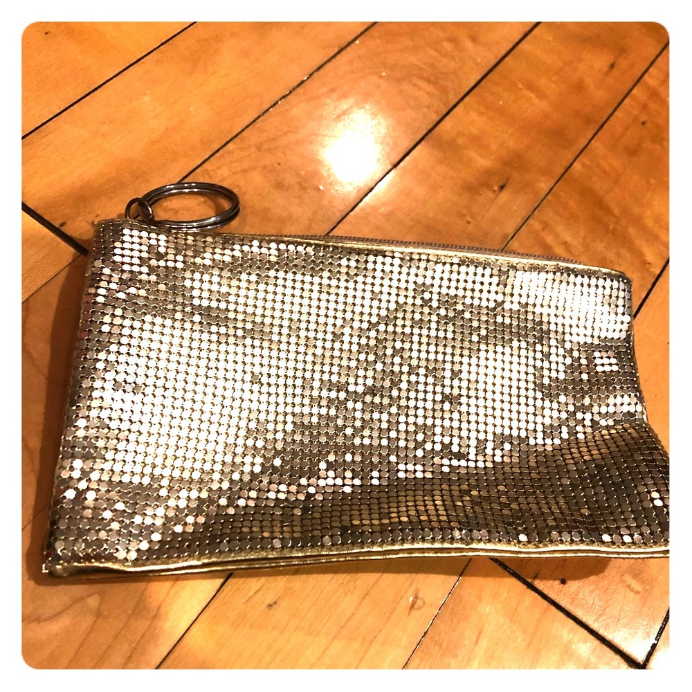 Retro sparkly clutch